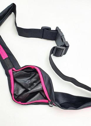 Спортивная поясная сумка runbag с двумя отделениями