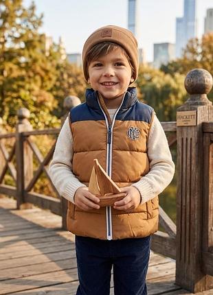 Стильна дута жилетка h&m 110-116 для хлопчика