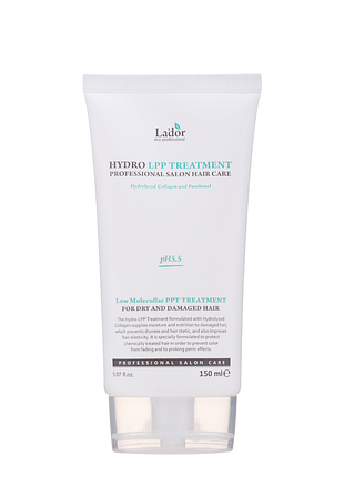 Маска для восстановления волос протеиновая la'dor eco hydro lpp treatment 150 мл daily skin care