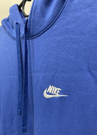 Худі чоловіче nike синього кольору 3