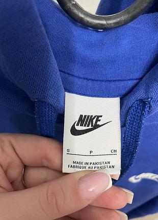 Худі чоловіче nike синього кольору 4
