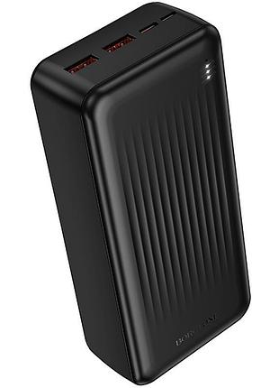 Портативное зу power bank borofone bj80b clever 22.5w+pd20w 30000 mah black