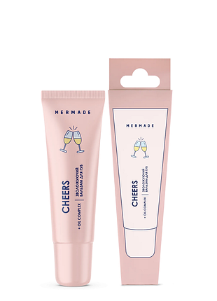 Бальзам для губ зволожувальний mermade champagne cheers 10 г daily skin care