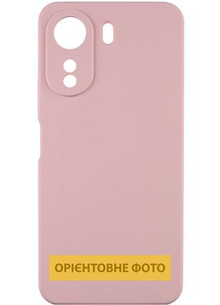 Чохол silicone cover lakshmi full camera (aaa) для xiaomi poco m7 4g рожевий / pink sand