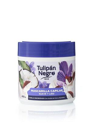 Маска для волосся міцелярна tulipan negro "м`якість та гладкість" 400 мл daily skin care