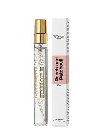 Туалетна вода жіноча top beauty peach patchouli 10 мл daily skin care