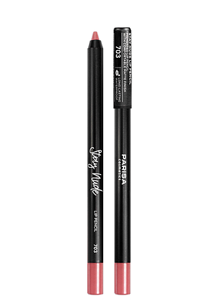 Карандаш для губ parisa cosmetics гелевый no 703 темно натурально-розовый