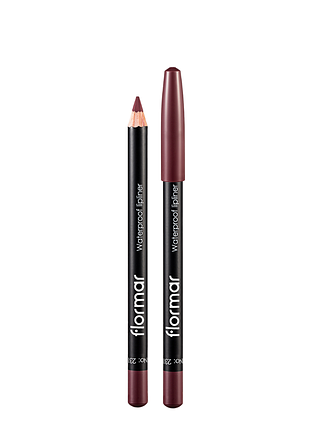 Карандаш для губ flormar waterpoof lipliner водостойкий no 231 ягодный berry stain daily skin care