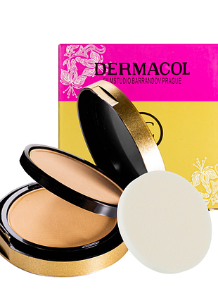 Пудра для лица dermacol foundation studio fix 2 in1 no 3 бежевый/карамельный