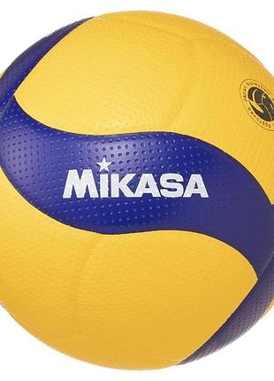 Мяч волейбольный тренировочный v300w mikasa ne-v-300w № 5 сине-желтый