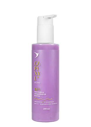 Маска для волосся зміцнююча пептидна soika capixyl® active, 200 мл daily skin care
