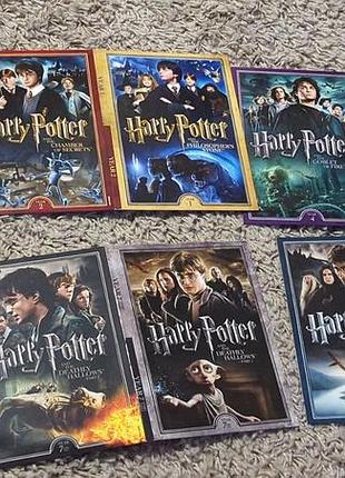 Гарри поттер 8 фильмов dvd коллекционное издание + как создавалось
