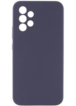 Чехол silicone cover lakshmi full camera (aaa) для samsung galaxy a33 5g серый / dark gray