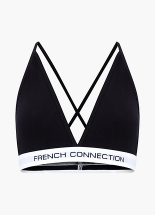 Хлопковый бюстгальтер топ french connection