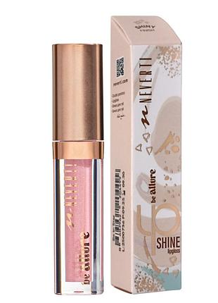 Блеск для губ neverti shine lipgloss шиммерный 3 мл (np803 ), 001 candy glow кремовый daily skin care