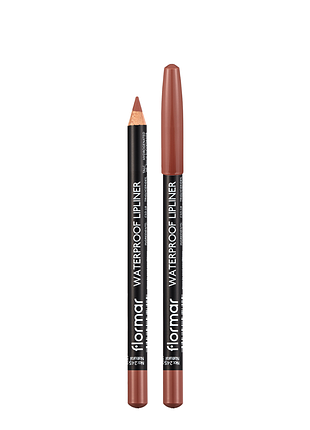 Карандаш для губ flormar waterpoof lipline водостойкий, no 245 natural натуральный