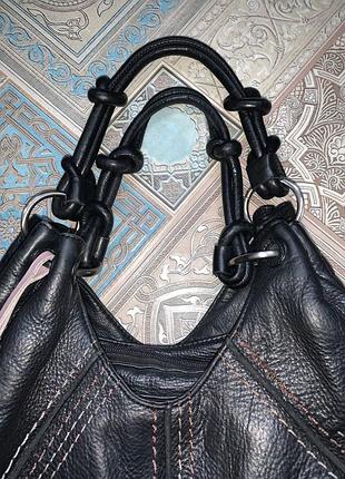 Черная кожаная сумка radley 2