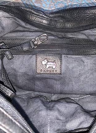 Черная кожаная сумка radley 5