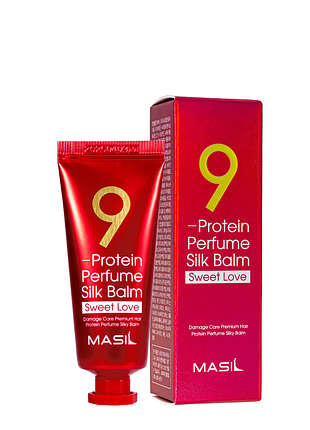 Бальзам для поврежденных волос парфюмированный masil 9 protein perfume silk balm sweet love, 20 мл daily skin care