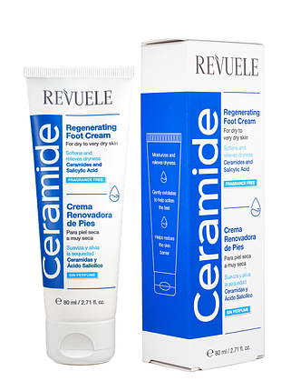 Крем для ног revuele сeramide регенерирующий 80 мл daily skin care