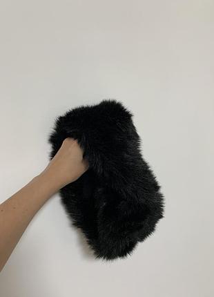 Пухнаста хутряна пов'язка accessorize 3