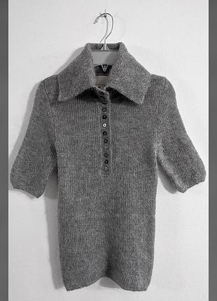 Свитер с мохером и шерстью hennes and mauritz handm hm