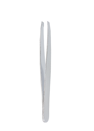 Пинцет для коррекции бровей beauty luxury скошенный стальной вр-13 daily skin care