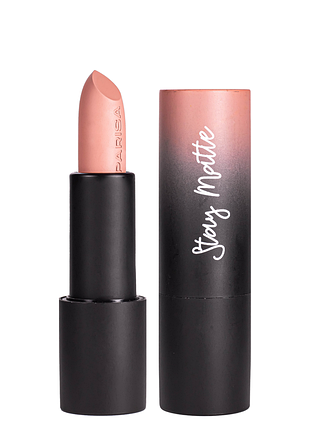Помада для губ parisa cosmetics stay matte l-08pc № 01 nuddest daily skin care