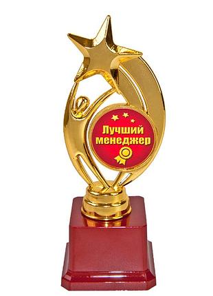 Статуетка нагородна 57107 лучший менеджер зіркова година
