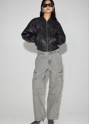 Джинси карго h&m xs/s 34