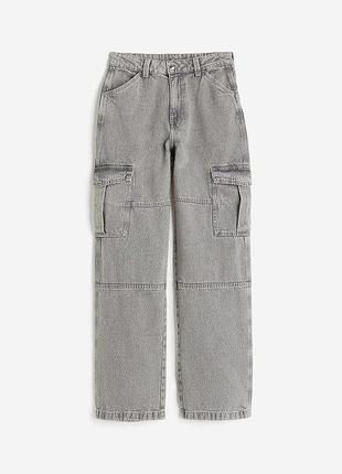Джинси карго h&amp;m xs/s 34 3