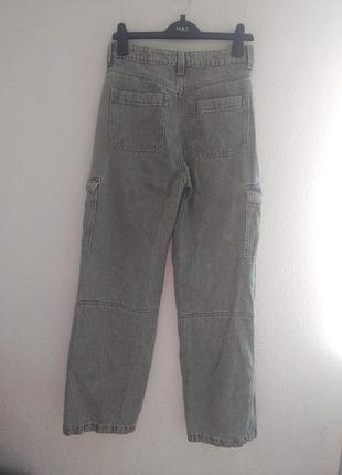 Джинси карго h&amp;m xs/s 34 5