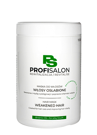 Маска для ослабленого волосся profi salon, 1000 мл daily skin care