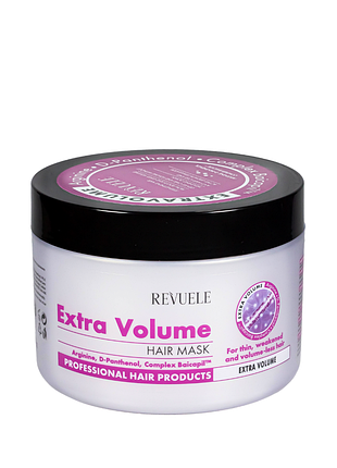 Маска для объема тонких волос revuele extra volume hair mask 500 мл daily skin care