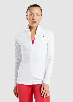 Gymshark training zip-up jacket  женская кофточка-худи со змейкой