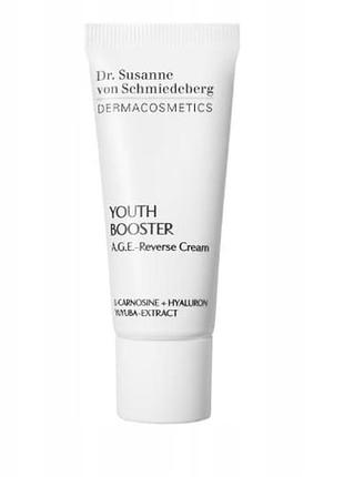 Антивіковий крем dr. susanne von schmiedeberg youth booster a.g.e.-reverse cream