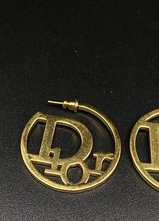 ❗❗❗❗❗❗ распродаж❗❗❗❗❗❗брендовые серьги♥️♥️♥️с логотипом 2