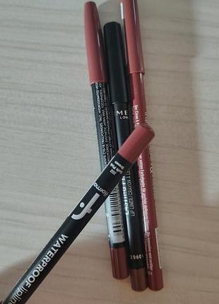 Карандаш для губ rimmel 3