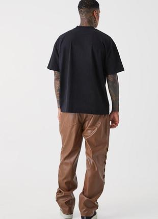 Штани шкіряні boohoo р.46 3