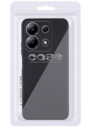 Силиконовый чехол candy full camera для xiaomi redmi note 15 pro 4g черный / black 4
