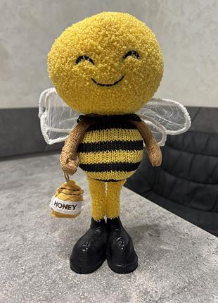 Декоративна інтер'єрна бджілка , іграшка  бджола 🐝 , сувенір