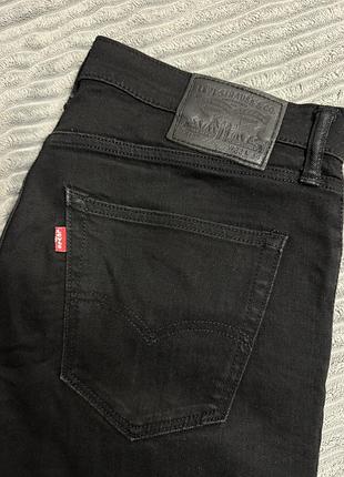 Чоловічі джинси levi's чорні, оригінал, розмір 32-34