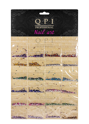 Стразы для дизайна ногтей qpi professional "капли" 12 цветов (уп/24шт) ан-8007 daily skin care