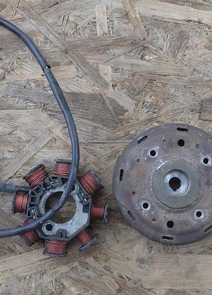 Генератор+магнит 225 градусов honda dio af34/35/cesta.хонда дио 34/35/цеста.