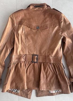 Шкіряна куртка burberry 4