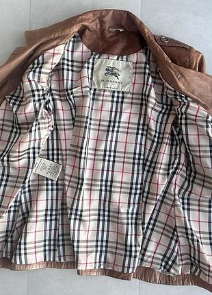 Шкіряна куртка burberry 5