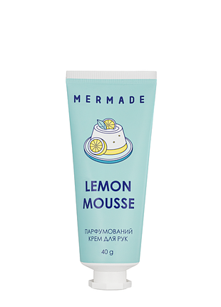 Крем для рук парфумований зволожувальний mermade lemon mousse 40 г daily skin care