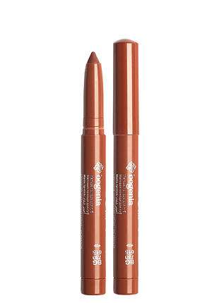 Помада-карандаш для губ водостойкая bogenia velvet waterproof matte bg730, 015 glamor светлая коричневая daily skin care