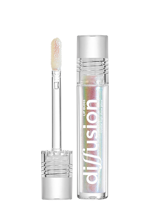 Блиск для губ parisa cosmetics diffusion з голографічним ефектом dfg-03, 02 зелений daily skin care