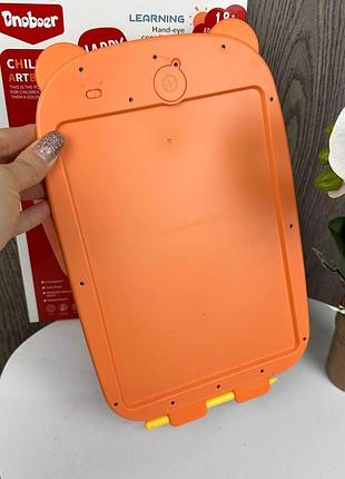 Детский планшет доска для рисования lcd медведь, планшетка для художества мишка детская 12 дюймов 8